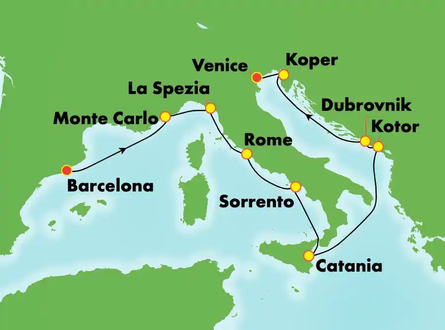 Product Itinerary Image